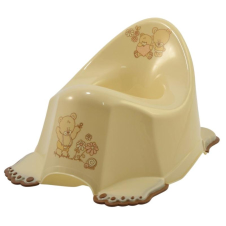 Nocnik antypoślizgowy Miś beż MS-013-119